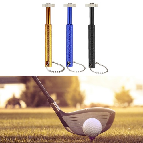 Golf club groove - club, sharpener