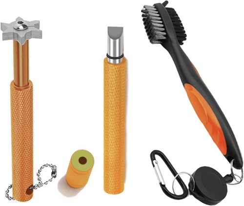 Golf club cleaner kit 1 - kit, 3-in-1